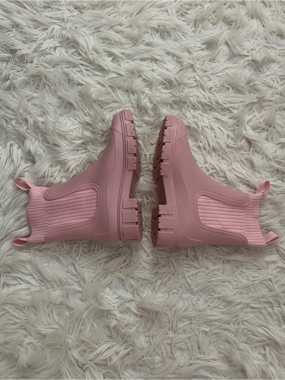 Pink Chelsea Rain Boots - Picture 5 of 5